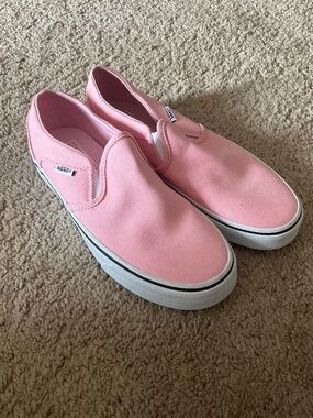 Vans Classic Slip-On Pink Sneakers